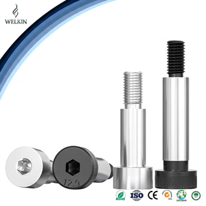 12.9 Grade High Tensile Shoulder Bolt Carbon Steel Black Oxide Hex Socket Step Screw Stripper Pin For Die Mold Heavy <b>Machinery</b> - Product Image 1