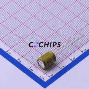 LKMD0901C471MF ตัวเก็บประจุอลูมิเนียมอิเล็กโทรไลติกผ่านรู D8xL9mm 470uF 20% 16V 900mA-100kHz - Product Image 2