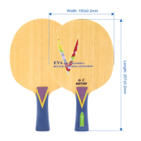 Vente en gros d'usine HAITIAN ALC Carbon Table Tennis Blade 7 Ply Wood Custom Logo UV Printing Professional Ping Pong Racket Blade