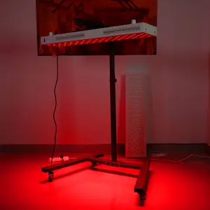 Lit de thérapie par lumière infrarouge rouge proche et lointain 660nm 850nm, dispositif de thérapie par lumière led rouge portable, panneau pdt, machine de thérapie par lumière laser