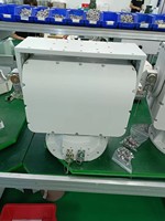 Rotateur PTZ à deux axes Radar 70 kg 360° °   Moteur de positionnement panoramique et inclinable robuste pour alimentation électrique AC230V