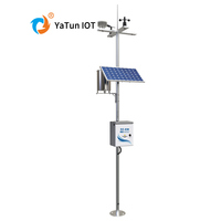 Station météorologique de haute qualité 4G GSM surveillance météorologique station 14 en 1 enregistreur de données environnementales faible coût avec application