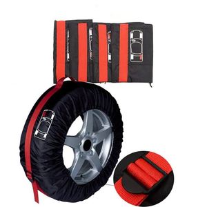 Housse de protection anti-poussière pour pneu de rechange, portable, pour camping, extérieur, robuste, professionnelle, haute pression, compacte, mini, durable, lot de 4 - Product Image 3