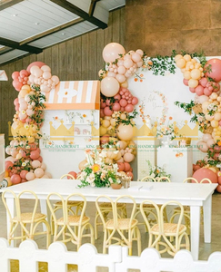 Silla Infantil de Ratán Hecha a Mano Estilo Vintage para Fiestas de Cumpleaños, Asientos Bohemios para Bebés y Eventos 2026 - Product Image 6