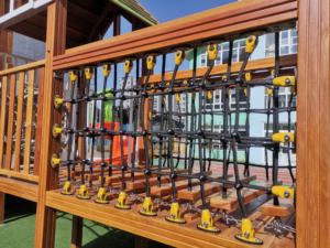 Nuevo Sistema <span class=keywords><strong>de</strong></span> Juego Infantil Yonglang YL-M038, Multifuncional, <span class=keywords><strong>de</strong></span> Acero Galvanizado y Madera, para Exteriores, para <span class=keywords><strong>4</strong></span> Niños, <span class=keywords><strong>de</strong></span> 2 Años, 500 kg - Product Image 5