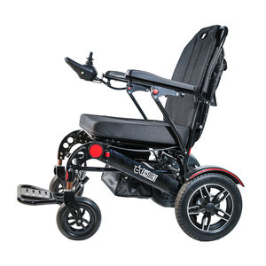 <span class=keywords><strong>Fauteuil</strong></span> roulant électrique motorisé léger et portatif pliant en alliage d'aluminium <span class=keywords><strong>fauteuil</strong></span> roulant électrique pliable télécommandé - Product Image 1
