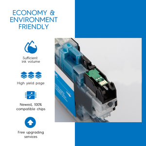 דיו-טנק lc462 lc462xl 462 451 <span class=keywords><strong>LC</strong></span>-462 <span class=keywords><strong>LC</strong></span>-472XL lc472 lc472 lc451 lc451xl תואם מחסנית דיו MFC-J3940DW אח - Product Image 4