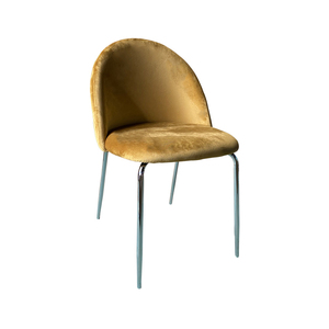 Chaises coccinelle de salle à manger en tissu de velours, bleu marine, design moderne de luxe, pour Restaurant, haute qualité - Product Image 5