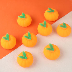 Promotional Shape TPR Stress Reliever Fidget <b>Toy</b> Pumpkin Squishy <b>Toy</b> <b>Halloween</b> Pumpkin EVA Filled Slow Rebound Moldable <b>Toy</b> - Product Image 3