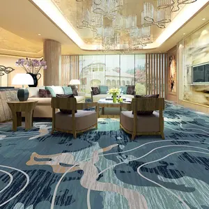 5 Star Luxury Design Axminster Hotel Carpet high end Wall To Wall luxury carpet for Banquet Hall Lobby Hotel Room