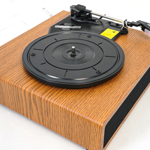 Prix usine personnalisé moderne disque vinyle <span class=keywords><strong>Gramaphone</strong></span> système de son haut-parleurs Bluetooth externes lecteur de platine vinyle - Product Image 4