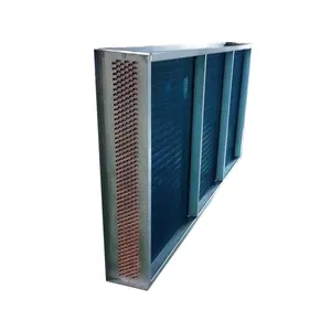 Unit surface cooler water-cooled air conditioning radiator copper tube aluminum fin condenser