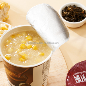 Porridge per Colazione Pronto in 5 Minuti Senza Cottura con Contorno, Congee Istantaneo di Mais e <span class=keywords><strong>Miglio</strong></span> in Tazza - Product Image 2