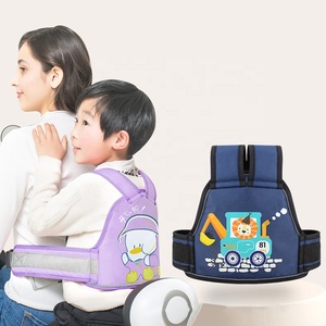 Ceinture de sécurité pour enfants pour la conduite en <span class=keywords><strong>moto</strong></span>, sangle réfléchissante de sécurité, ceinture de sécurité pour vélo, ceinture de transport pour enfants - Product Image 1