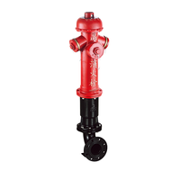 Système de bouche d'incendie extérieur en fonte ductile prix d'usine équipement et accessoires de lutte contre l'incendie en gros