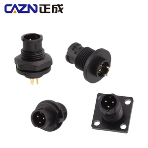 ชุด E7 IP68ขั้วต่อแรงดันต่ำ5A ด้านหน้า/หลังติดตั้งขั้วหัวแร้งกันน้ำซ็อกเก็ตตัวผู้2-6pin - Product Image 1