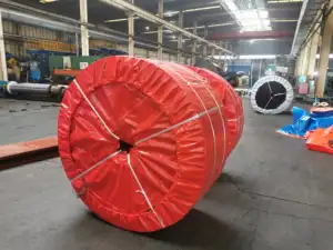 Used Soft Conveyer Belt Rubber Stone Crusher/vulcanizing Machine Rubber Conveyor Belt Roll Flat Belt Woven Bag 200-1400mm 5-25mm