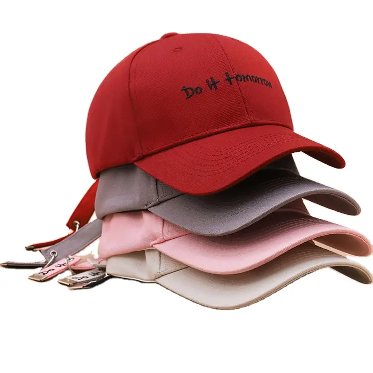 זול אלגנטי רקמה אופנתית לוגו אופנה באיכות גבוהה כותנה היפ הופ אבא כובע בייסבול כובעים