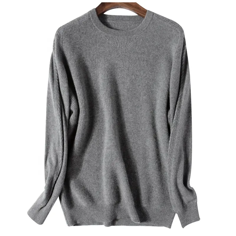 Factory direct high quality comfortable men's 100% cashmere sweater men sweater cashmere