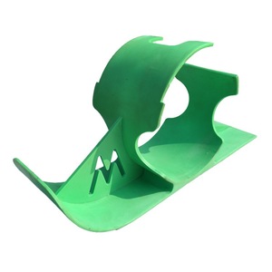 Trineo plegable para acampar con esquís desmontables para uso en exteriores, material ABS, universal para adultos y niños - Product Image 3