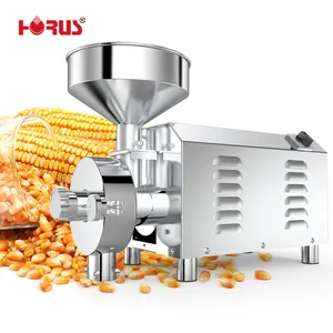 HORUS china 2200W electric wheat mini corn low flour mill plant factory price