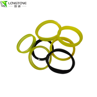 Manufaktur Cina DN125 DN150 segel Gasket karet suku cadang mesin konstruksi cincin dorong untuk pompa beton penjepit pipa untuk