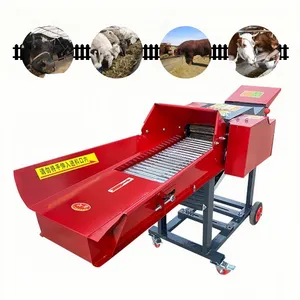 Hay Cutting And Silk Straw Kneading Machine Multifunctional Integrated Cattle And Sheep Breeding Feed Grinder