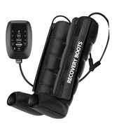 Masseur de jambes professionnel Brk à pompage d'air pour récupération sportive, avec écran tactile LED et télécommande sans fil