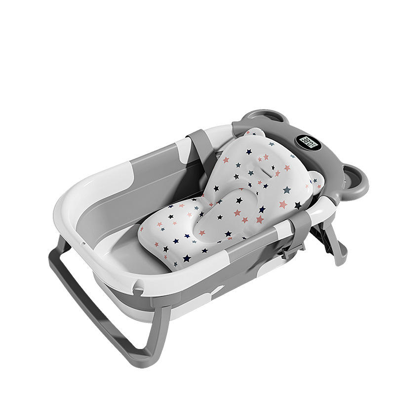 Thermo-sensible gris blanc + tapis de bain