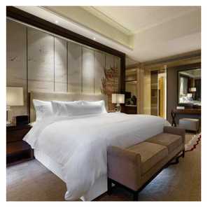 Lit double King Size en bois de gros bon marché Tête de lit en cuir <span class=keywords><strong>Chambre</strong></span> principale Ensemble de meubles de <span class=keywords><strong>chambre</strong></span> à coucher moderne en Mdf complet de luxe - Product Image 5