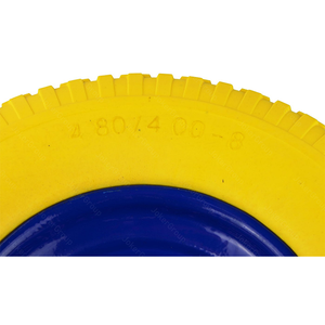 Rueda Sólida para <span class=keywords><strong>Carretilla</strong></span> <span class=keywords><strong>de</strong></span> Mano, Resistente a Pinchazos, <span class=keywords><strong>de</strong></span> Espuma <span class=keywords><strong>de</strong></span> Poliuretano, con Rodamiento <span class=keywords><strong>de</strong></span> Bolas, 3.50-8 4.00-8, Llanta <span class=keywords><strong>de</strong></span> Acero, <span class=keywords><strong>Precio</strong></span> <span class=keywords><strong>de</strong></span> Fábrica - Product Image 3