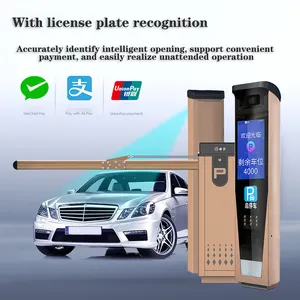 Folding Arm Barrier automatic parking gate barrier Remote control distance parking space barrier