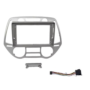 2 Din Android Head Unit Radio mobil, Kit bingkai Radio mobil untuk HYUNDAI I20 2012 2013 2014 Auto Stereo Dash Fascia Trim Bezel Faceplate - Product Image 3