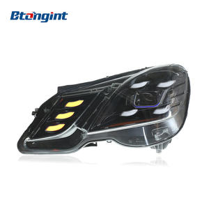 10-13メルセデスベンツEクラスW212ヘッドライトアセンブリ修正LED昼間ランニングライトターンシグナルデュアルレンズに適しています - Product Image 6