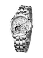 Reloj MIGE de Lujo para Mujer, 35MM, Zafiro, Movimiento Miyota 82S7, Reloj Mecánico Esqueleto Automático