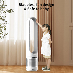 Household 3 in 1 Air Cooling <b>Fan</b> Filter Floor Smart Portable Bladeless Purifier Bladeless <b>Fan</b> - Product Image 2