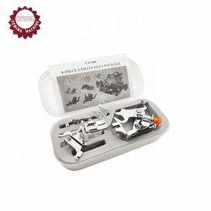 Piezas de repuesto para máquinas de coser domésticas, juego de <span class=keywords><strong>prensatelas</strong></span> Ruffler de 8 piezas, ajuste Universal para <span class=keywords><strong>Janome</strong></span> Singer Brother - Product Image 6