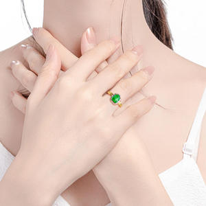 Natural Jadeite Pi Xiu <b>Ring</b> S925 Silver Inset Original Design Fine Jewelry <b>Rings</b> Adjustable Appraisal Certificate D820 - Product Image 5