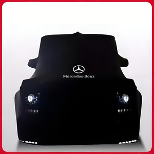 Housse de voiture personnalisée avec logo Mercedes-Benz GLS 450, tissu élastique doux de qualité supérieure, housse de voiture spéciale anti-poussière pour SUV GLS 450 7 places - Product Image 6