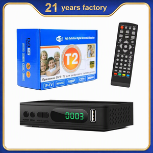 Bestseller Russland Ukraine DVB-T2 Digitaler TV-Empfänger TV-Decoder Freie Empfangbare Kanäle <span class=keywords><strong>H264</strong></span> WIFI EPG Set-Top-Box - Product Image 2