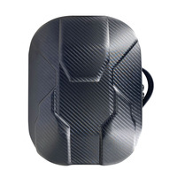 2024 mars Expo nouveau Design étui de voyage en Fiber de carbone coque rigide EVA Console de transport pour Meta pour 3 accessoires de jeu