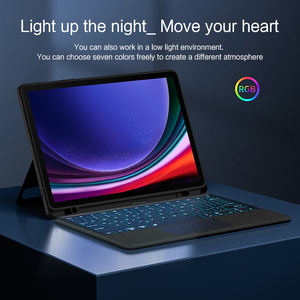 सैमसंग गैलेक्सी टैब S9 <span class=keywords><strong>s6</strong></span> लाइट ए 8 10.5-नई आर्बिक टैबलेट कीबोर्ड केस - Product Image 5