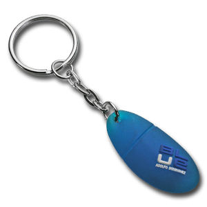 Porte-clés en PVC personnalisés, porte-clés en PVC souple 2D - Product Image 1