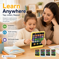 Tablette éducative pour enfants XDT, histoires éducatives, écran tactile interactif, veilleuse, corps en ABS sûr, jouet d'apprentissage rechargeable