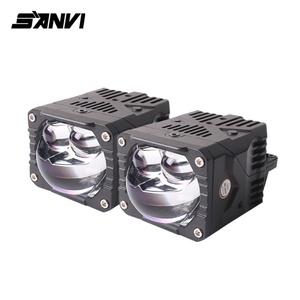 Sistema de Iluminación para Motocicletas Sanvi S15 a Prueba de Agua con Nueva Tecnología LED, Mini Luz de Conducción para Camiones, Motos y Bicicletas - Product Image 1
