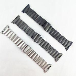 Nueva correa de reloj de titanio de alta calidad para Apple Watch Ultra/8/7/SE correas con adaptadores de titanio para <span class=keywords><strong>iWatch</strong></span> 41MM 45MM - Product Image 2