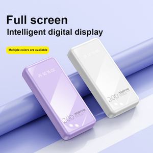 Batterie externe portable d'urgence 10W 20000mAh 30000mAh à charge rapide, grande capacité, USB Type C, logo personnalisé - Product Image 3