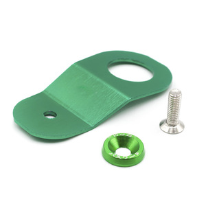 Aluminum <b>Radiator</b> <b>Bracket</b> Clip YC100348 For Car Modification Upgrade Universal Fit Orange Green Color Options - Product Image 4