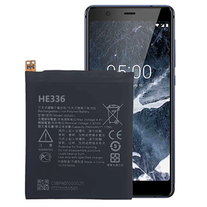 Batería de Repuesto para Teléfono Celular HE336 para <span class=keywords><strong>5</strong></span>/Nokia5 <span class=keywords><strong>Dual</strong></span> SIM, Batería Recargable de Polímero de Litio - Product Image 4