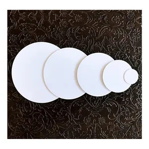 2024 Wholesale Dye Sublimation Round Inserts for Jewelry Wholesale Round Metal Blanks for Medals Trophy Disks